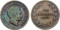 Baden 1 Kreuzer 1828 Ludwig 1818 - 1830 ss 8.67 £  +  7.37 £ shipping