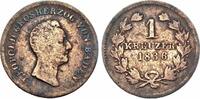 Baden 1 Kreuzer 1836 Carl Leopold Friedrich 1830 - 1852 s-ss 8.67 £  +  7.37 £ shipping
