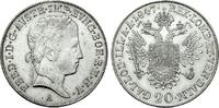 Haus Habsburg 20 Kreuzer 1847 A Ferdinand I. 1835-1848 vz/vz-st 39.01 £  +  7.37 £ shipping