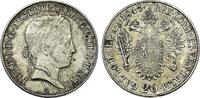 Haus Habsburg 20 Kreuzer 1847 A Ferdinand I. 1835-1848 f.vz, Patina, kl.... 21.67 £  +  7.37 £ shipping