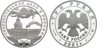 Russland 3 Rubel 2001 Russische Sparkasse - erste Sparkasse in Moskau PP 52.05 £ Tax included +  7.37 £ shipping