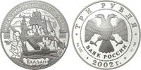 Russland 3 Rubel 2002 Waldaj-Iwerskij Kloster PP 73.74 £ Tax included +  7.37 £ shipping