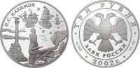 Russland 3 Rubel 2002 Nahimow PP 65.06 £ Tax included +  7.37 £ shipping