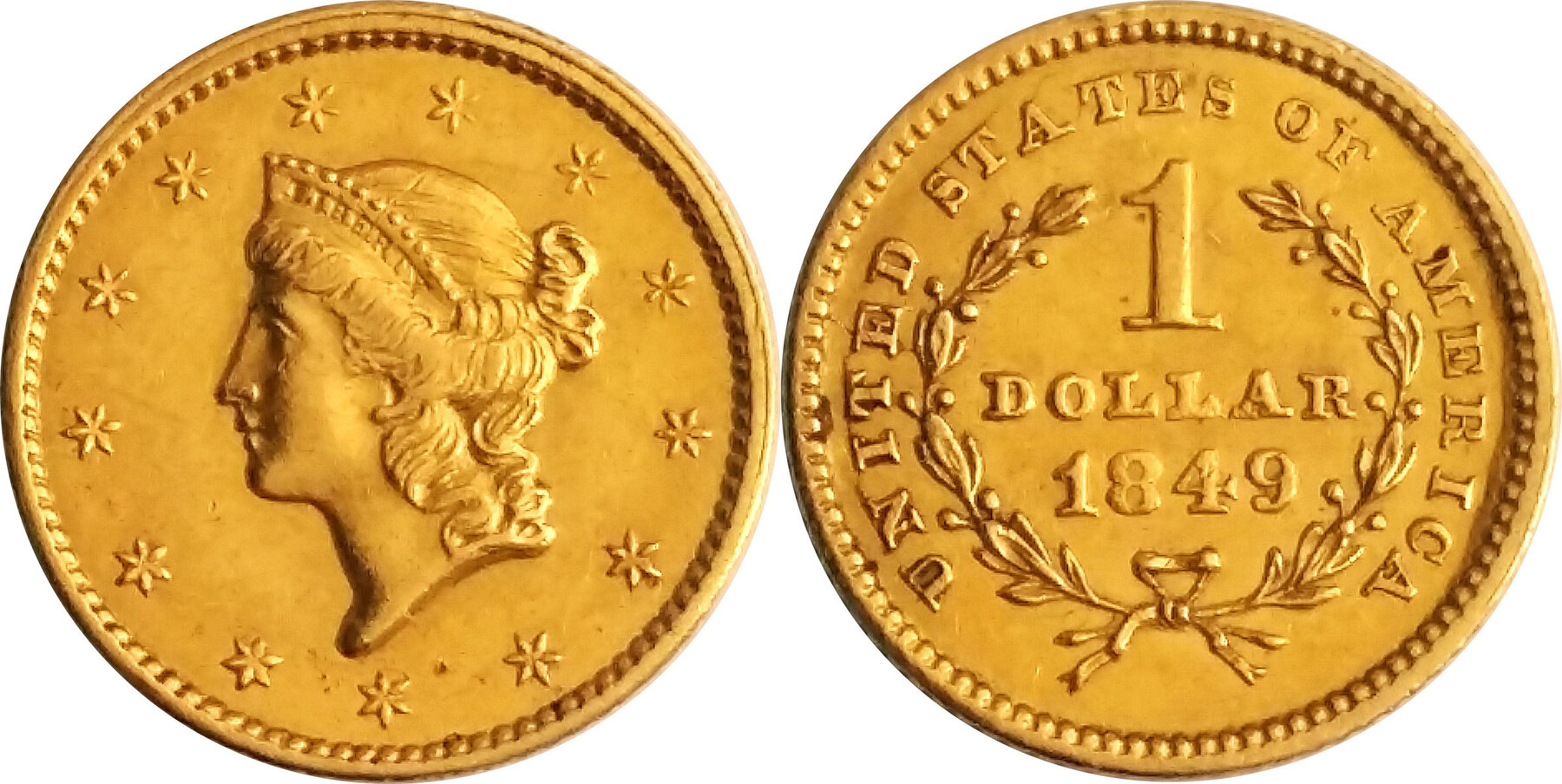 1 g gold. 1 Dollar 1851. Монета USA Liberty. Золотой доллар. Золотой доллар США