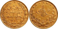 Ottoman Empire 100 Kurush 1327-6(1909) Gold 100 Kurush, Ottoman Empire -