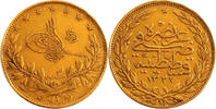 Ottoman Empire 100 Kurush 1327-3(1909) Gold 100 Kurush, Ottoman Empire -