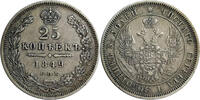 Russia 25 Kopecks 1849 Silver 25 Kopecks Russia, Nicholas I of Russia -
