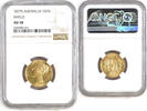 Australia Sovereign 1877-S 1877-S Gold Sovereign 'Shield', Australia, NG... 858.28 £  +  16.47 £ shipping