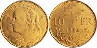 Switzerland 10 Franks 1922 1922 Gold 10 Franks, Switzerland, Uncirculate... 480.72 &pound;446.02 &pound;  +  16.08 &pound; shipping