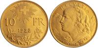 Switzerland 10 Franks 1922 1922 Gold 10 Franks, Switzerland, Uncirculate... 480.72 &pound;446.02 &pound;  +  16.08 &pound; shipping