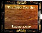 Australien, Kursmünzensatz 1990, Uncirculated Coin Set, selten, Folder, UNC.