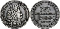Hamburg, Medaille 1997, 352 Jahre Wilhelmsburg - Georg Wilhelm von Braunschweig-Lüneburg, BU (MS65-70)