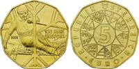 Österreich, 5 Euro 100 Jahre Österreichischer Skiverband, -