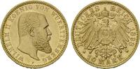 Württemberg, 10 Mark 1898 F, Wilhelm II., 1891-1918, BU