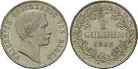 Baden, 1/2 Gulden Friedrich I., 1856-1907, -