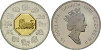 Kanada, 15 Dollars Lunar, Jahr des Tigers, -