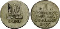 Hamburg, Schilling 1795, Stadt, VF / EF