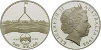 Australien, Dollar Australische Münzgeschichte - 10 Jahre Neues Parlamentsgebäude, -