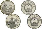 China, 10 Yuan Große Komponisten: Beethoven und Verdi, -