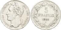 Belgien, 5 Francs 1833, Leopold I., 1831-1865, ss/vz 68.49 £  +  25.92 £ shipping