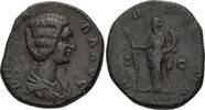 Römisches Reich, AE Sesterz o.J. (193), Didia Clara, Tochter des Didius Julianus, 193, selten, kl.Sf., VF