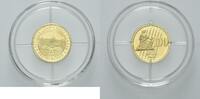 Bundesrepublik Deutschland, 100 Euro 2010, Europäische Währungsunion: Proben für die neue Währung, Probe, vergoldet, Proof