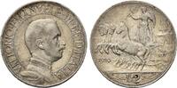 Italien, 2 Lire Vittorio Emanuele III., 1900-1946, -