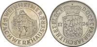 Deutschland, Silbermedaille Weinheimer Fachwerkhäuser, -