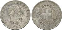 Italien, 2 Lire Vittorio Emanuele II., 1861-1878, -