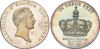 Bayern, Medaille, Maximilian II. - König von Bayern - In Treue fest, -