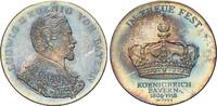 Bayern, Medaille, Ludwig II. - König von Bayern - In Treue fest, -