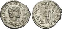 Römisches Reich, AR Denar, Rom, Julia Mamaea, Mutter des Severus Alexander, + 235, VF-EF