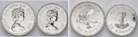 Mauritius, Lot 25 + 50 Rupien 15 Jahre WWF, -