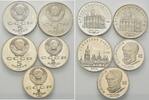 Russland, Lot 1+5 Rubel -