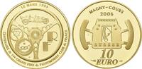 Frankreich, 10 Euro 2006, 100 Jahre französischer Grand Prix, Kapsel, Proof