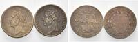 Frankreich, Lot 1/2 Ecu Ludwig XIV., 1643-1715, -