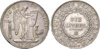 Frankreich, Ecu de 6 livres Erste Republik, -