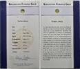 Liberia 12 Dollars 2008, Kollektion Europas Gold - Tschechien - Prager Burg, Original-Verpackung, Proof