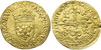 Frankreich, Ecu d or au soleil ohne Jahr, Franz I., 1515-1547, VF