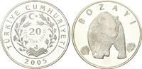 Türkei, 20 New Lira Braunbär, -