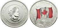Kanada, 25 Dollars 2015, Farbmünze - kanadische Flagge, unz. 27.74 £  +  25.92 £ shipping