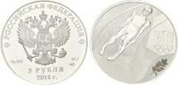 Russland, 3 Rubel 2014, Olympische Spiele in Sotchi 2014 - Rodeln, PP 65.02 £51.15 £  +  25.92 £ shipping