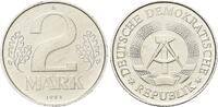 DDR, 2 Mark 1983 A, mattes PP 25.39 &pound;  +  16.93 &pound; shipping