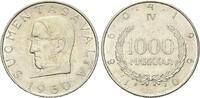 Finnland, 1000 Markkaa 100 Jahre Münzrecht, -
