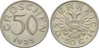 &Ouml;sterreich, 50 Groschen 1935, Erste Republik 1918-1938, vz/st 15.23 &pound;  +  16.93 &pound; shipping