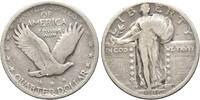 USA, Quarter Dollar Standing Liberty, -