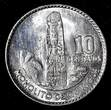 10 Centavos GUATEMALA Silver 1961  ch.UNC Mint Luster KM# 262 (27 828)