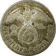 Mark Germany - Third Reich Silver 1939 A 2 Reichs  Hindenburg KM# 93 (22 331) Uncertified