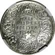 1/2 Rupee India-British George VI Silver 1940 (B)  Bombay NGC AU58 KM# 550a (064)