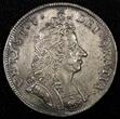 1 Krone Denmark Christian V Silver 1694  aUNC Dav.#3648 KM# 428.1 (25 209)